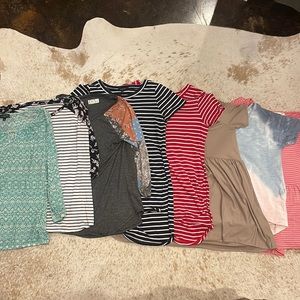 8 tee shirts size small